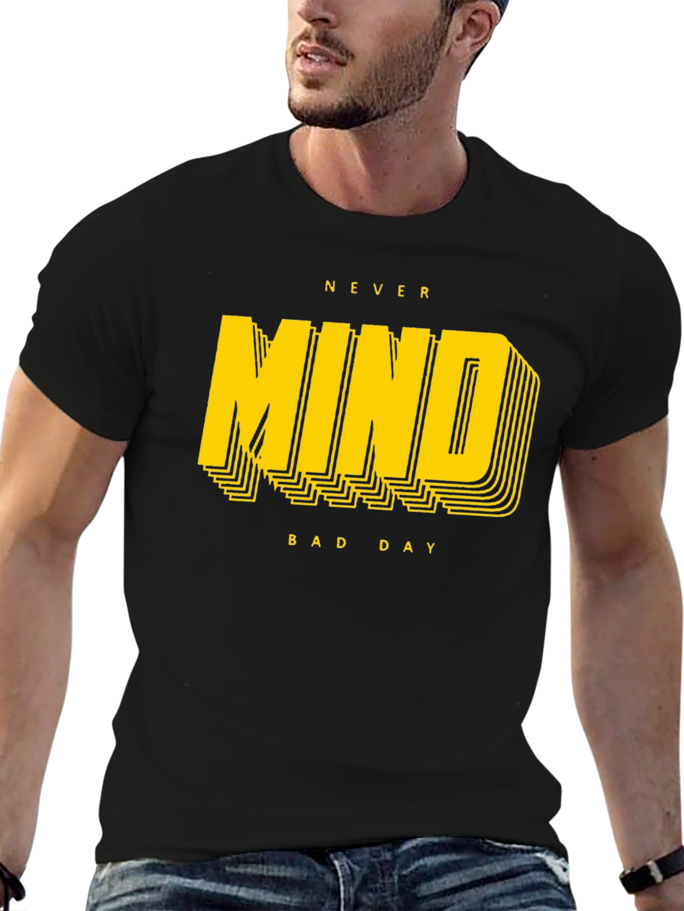 Never Mind Bad Day Graphic Tee