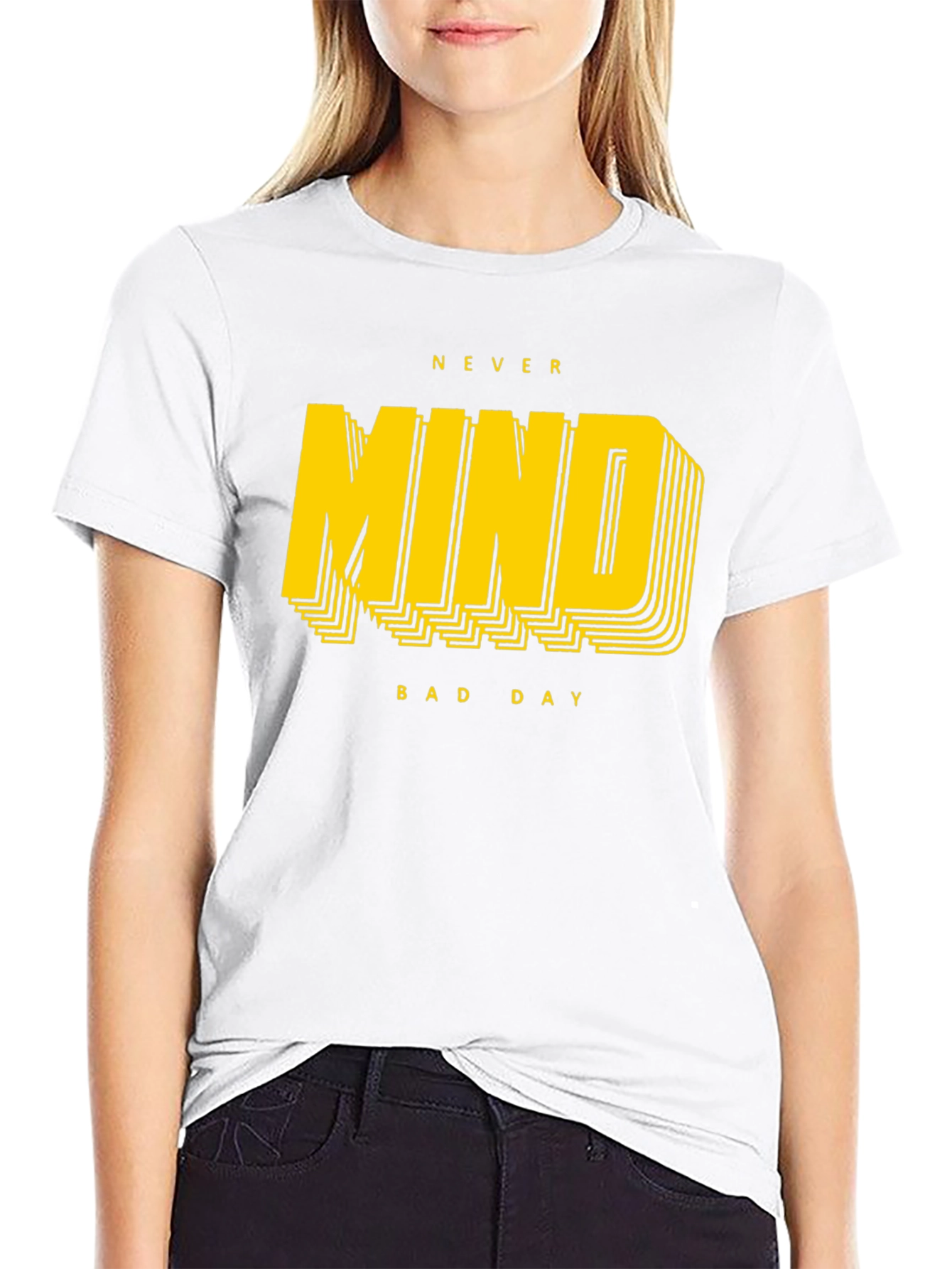 Never Mind Bad Day Graphic Tee