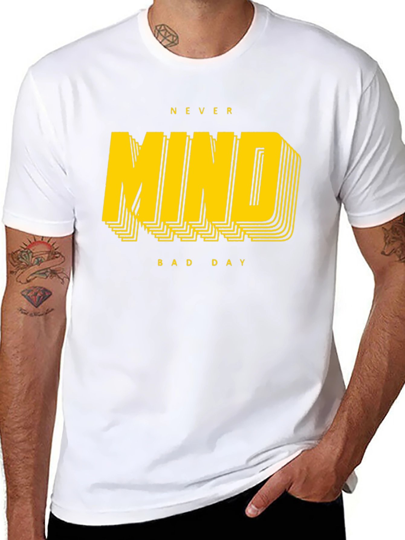 Never Mind Bad Day Graphic Tee