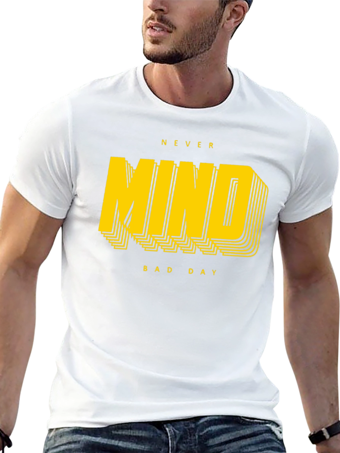 Never Mind Bad Day Graphic Tee