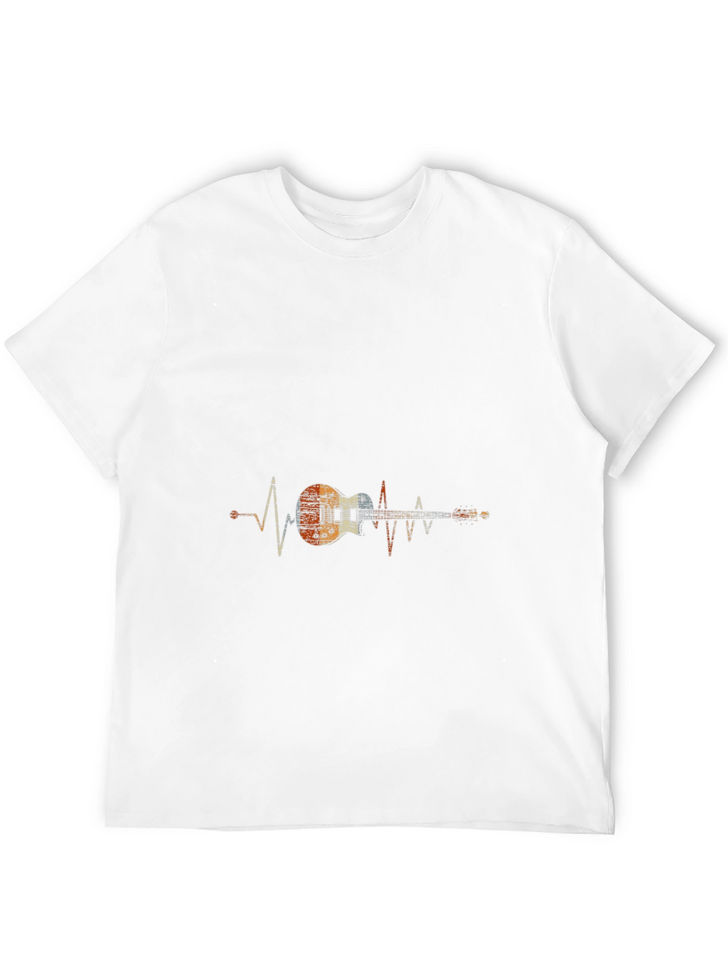 Guitar Heartbeat Graphic Tee