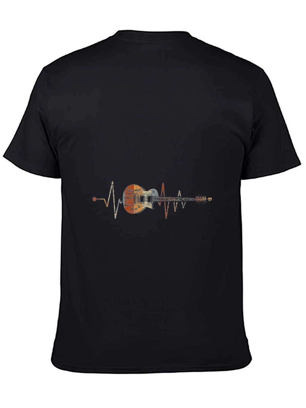 Guitar Heartbeat Graphic Tee