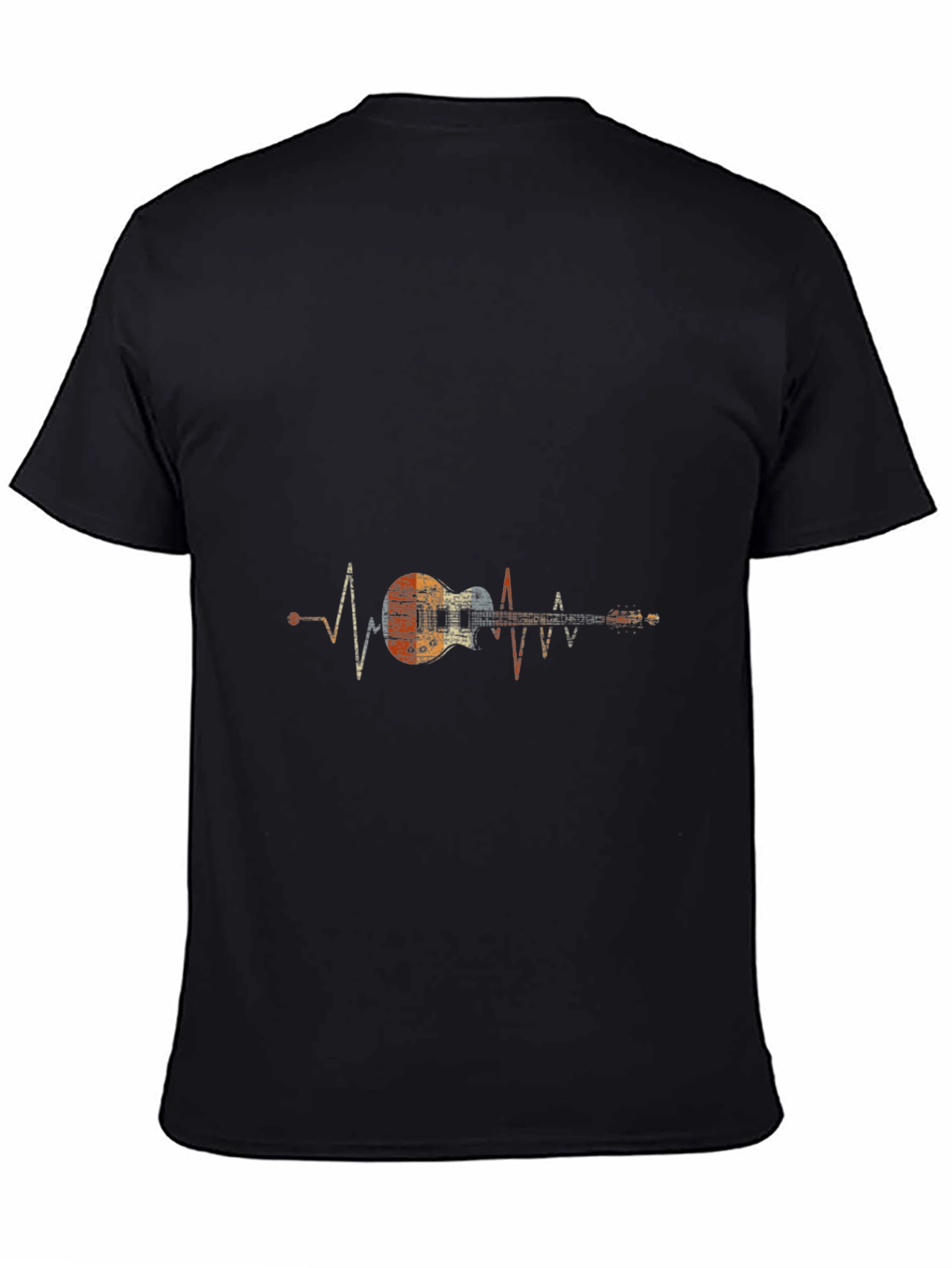 Guitar Heartbeat Graphic Tee