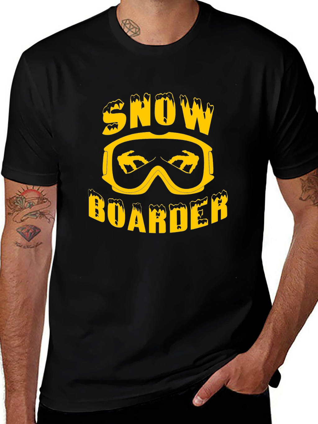 Snowboarder Graphic T-Shirt