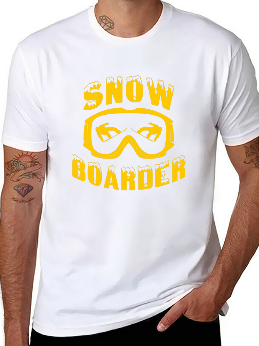 Snowboarder Graphic T-Shirt