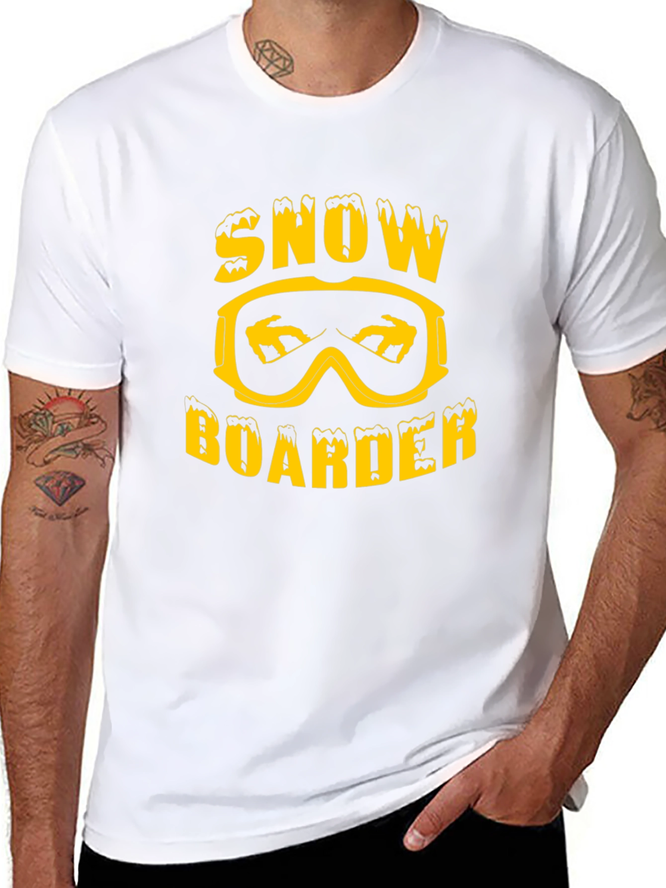 Snowboarder Graphic T-Shirt