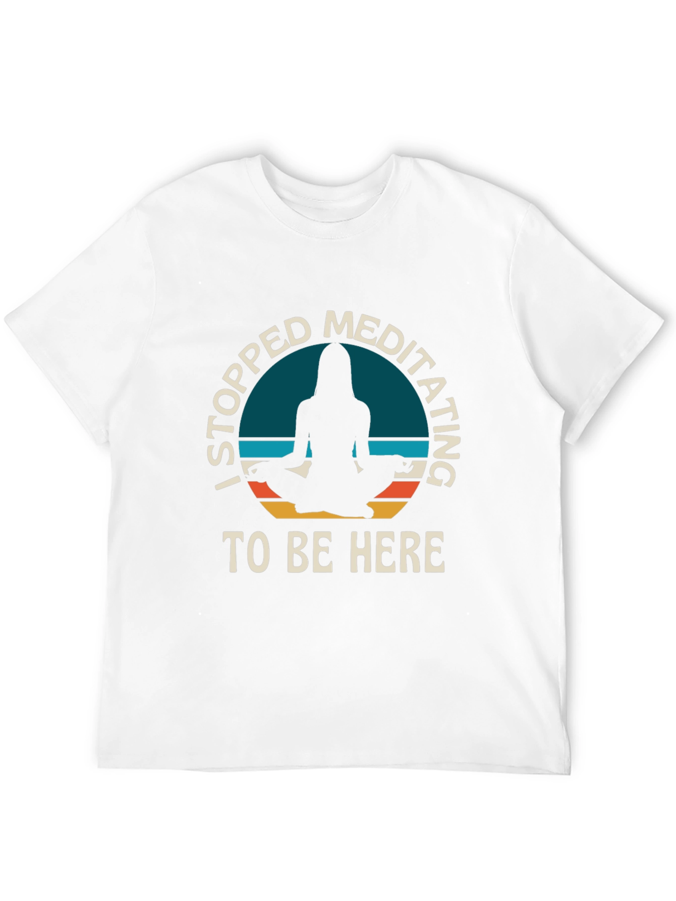 Meditating T-Shirt - Funny Yoga Lover Tee
