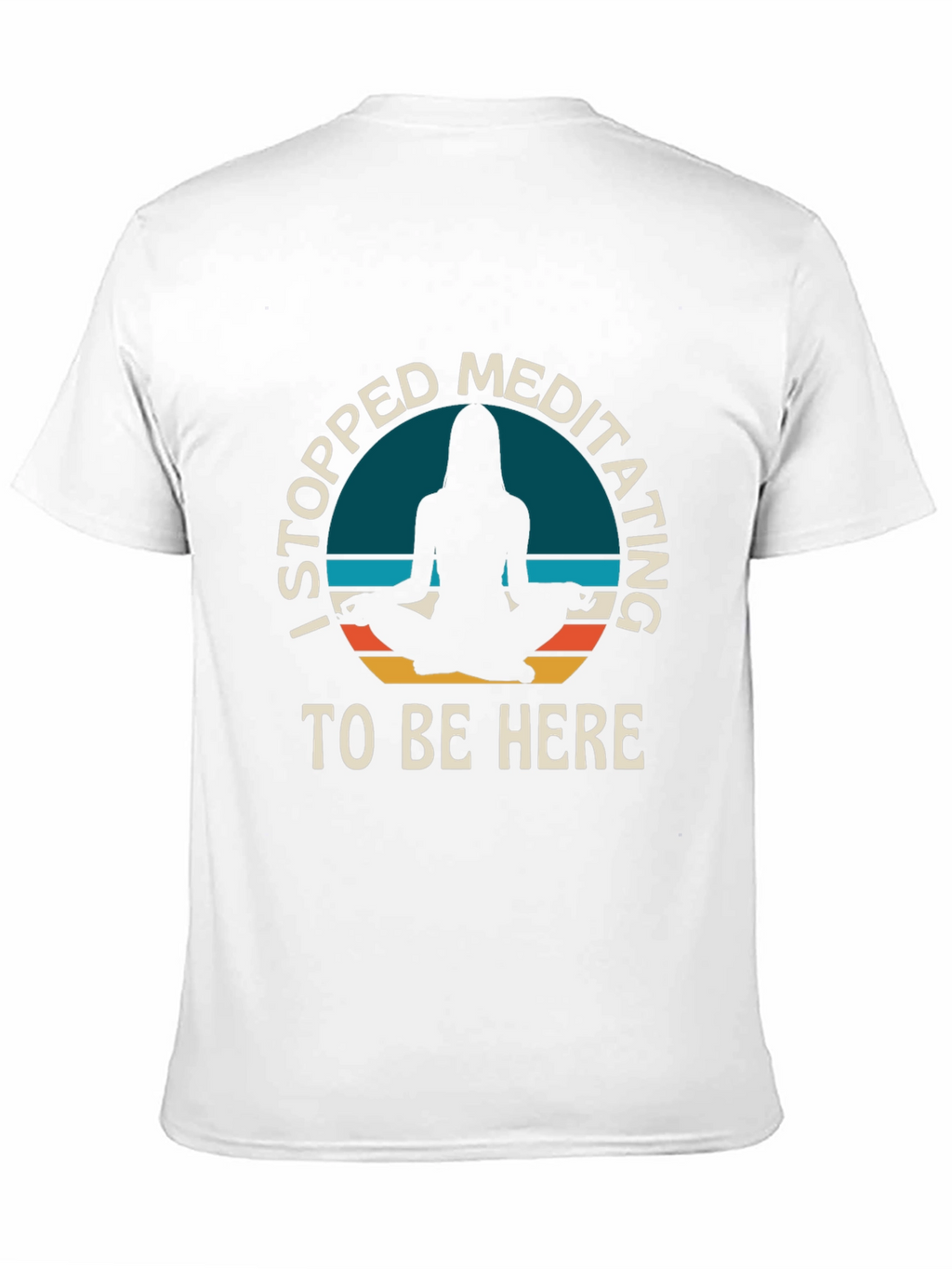 Meditating T-Shirt - Funny Yoga Lover Tee