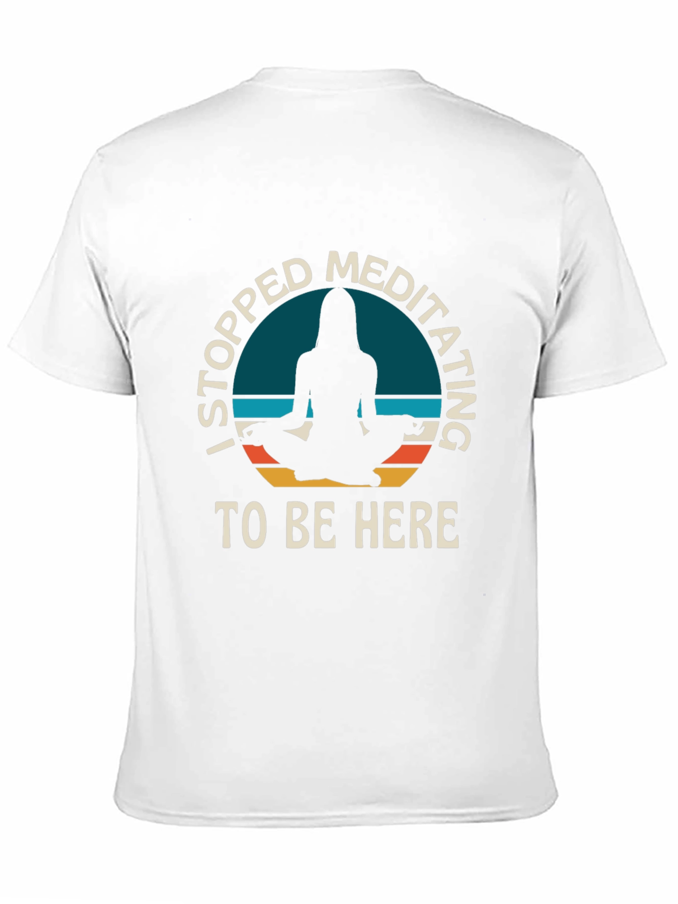 Meditating T-Shirt - Funny Yoga Lover Tee