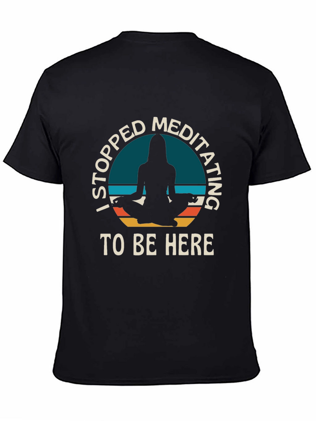 Meditating T-Shirt - Funny Yoga Lover Tee