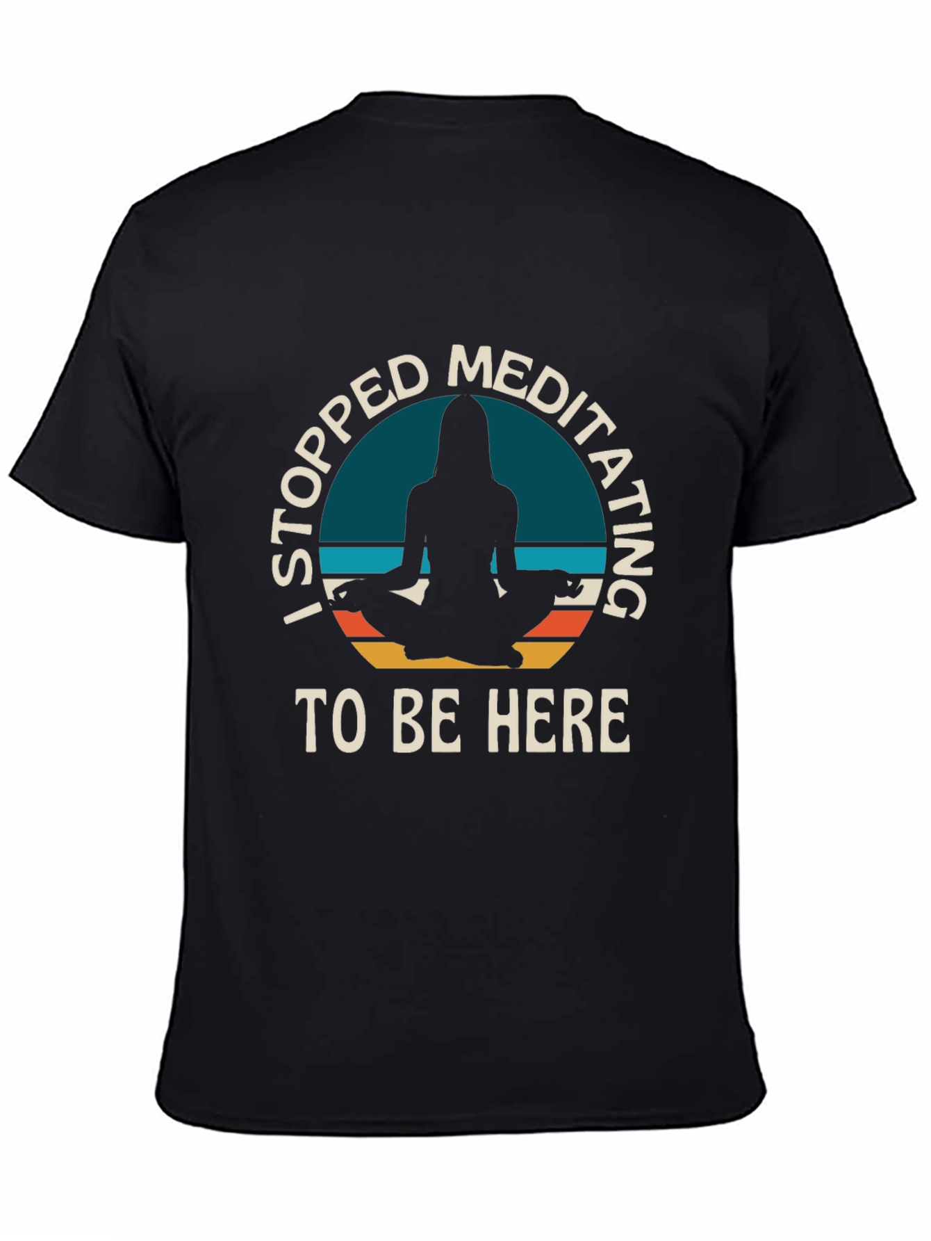 Meditating T-Shirt - Funny Yoga Lover Tee