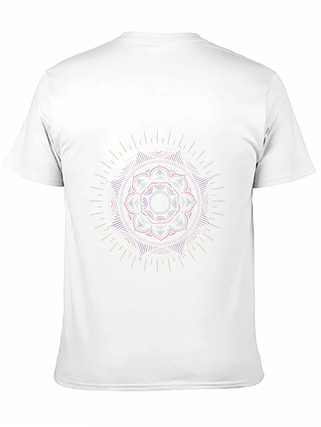 Mandala Graphic Black T-Shirt
