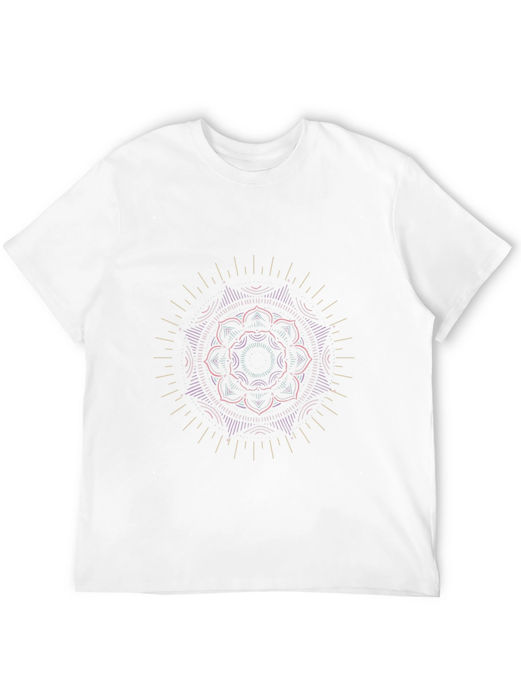 Mandala Graphic Black T-Shirt