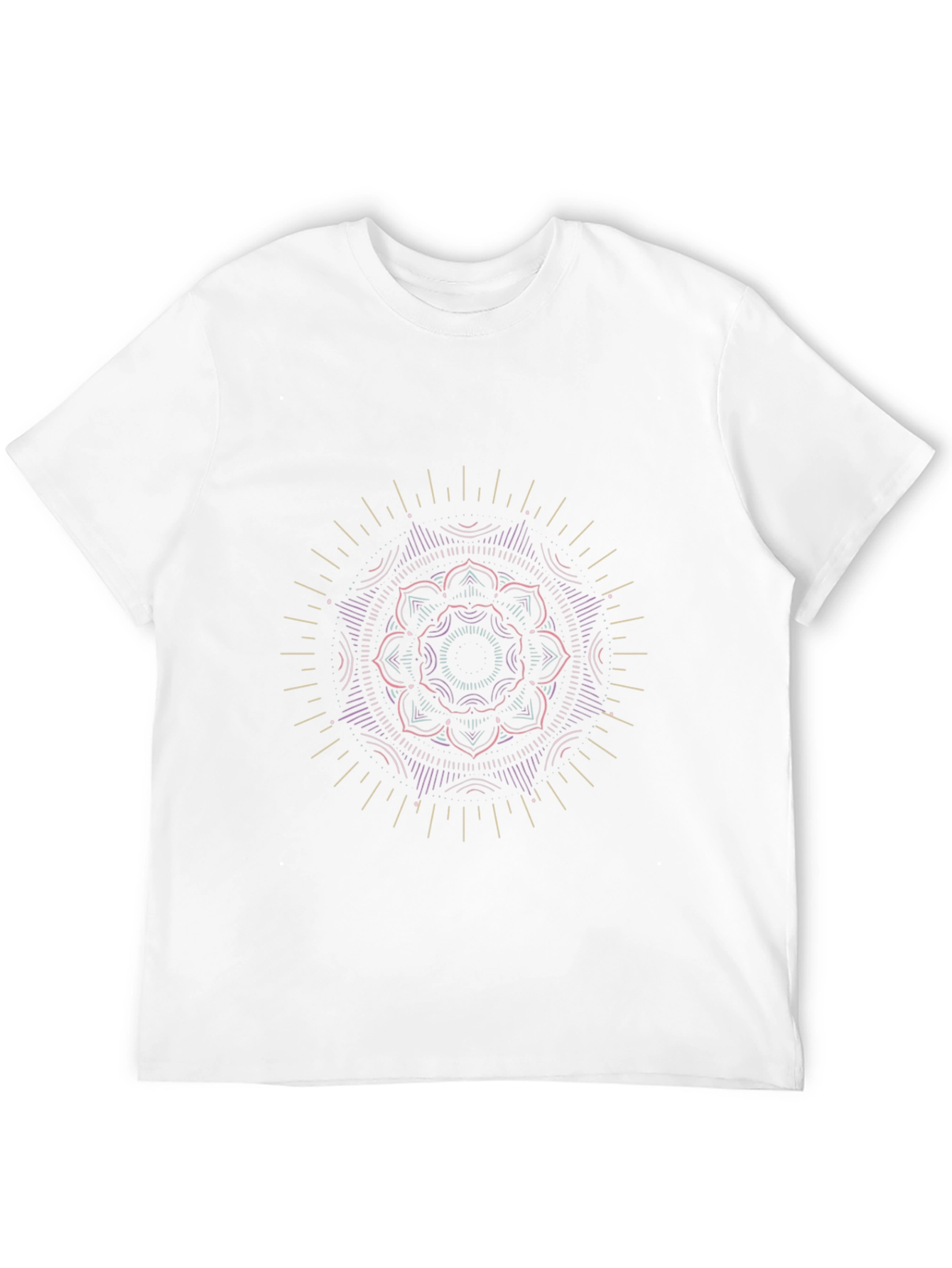 Mandala Graphic Black T-Shirt