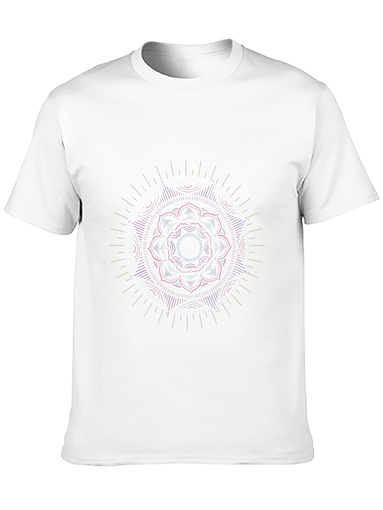 Mandala Graphic Black T-Shirt