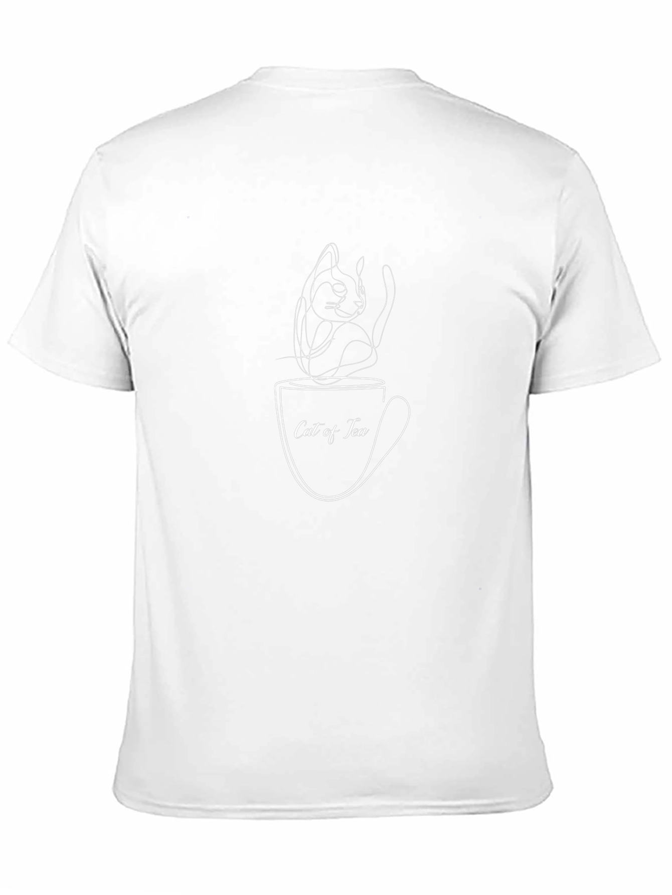 Cat of Tea Graphic Tee - Soft Cotton Blend