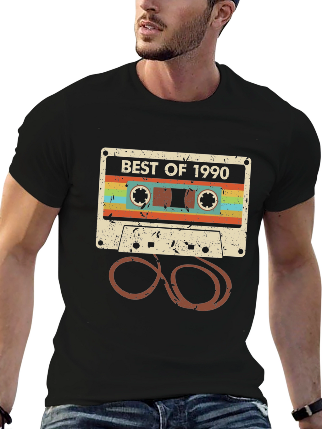 Best of 1990 Cassette Tape Graphic Tee
