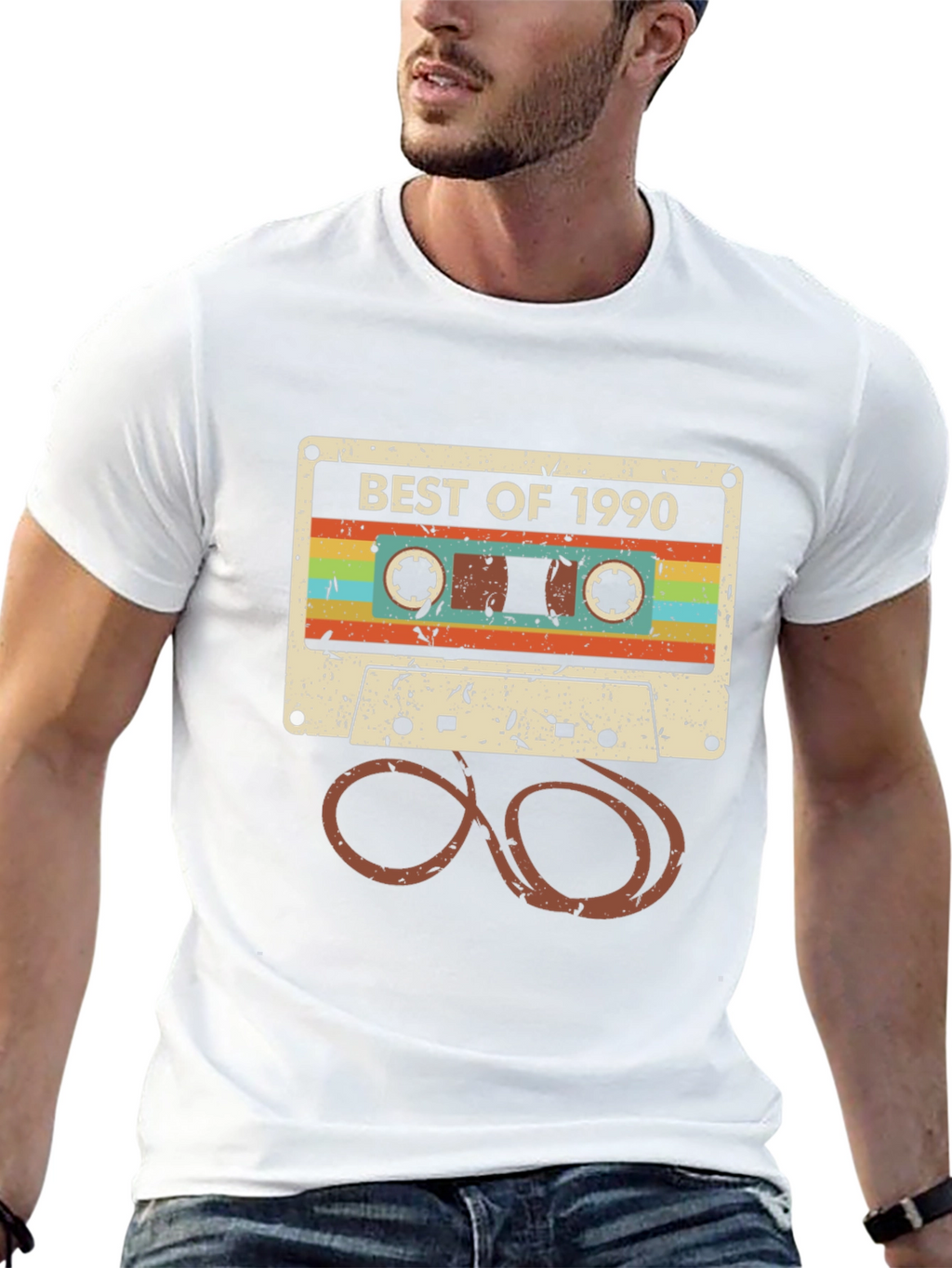 Best of 1990 Cassette Tape Graphic Tee