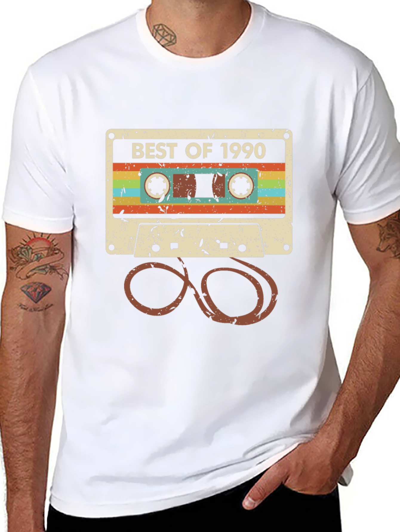 Best of 1990 Cassette Tape Graphic Tee