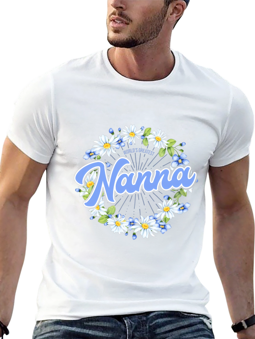 Worlds Greatest Nanna Graphic T-Shirt