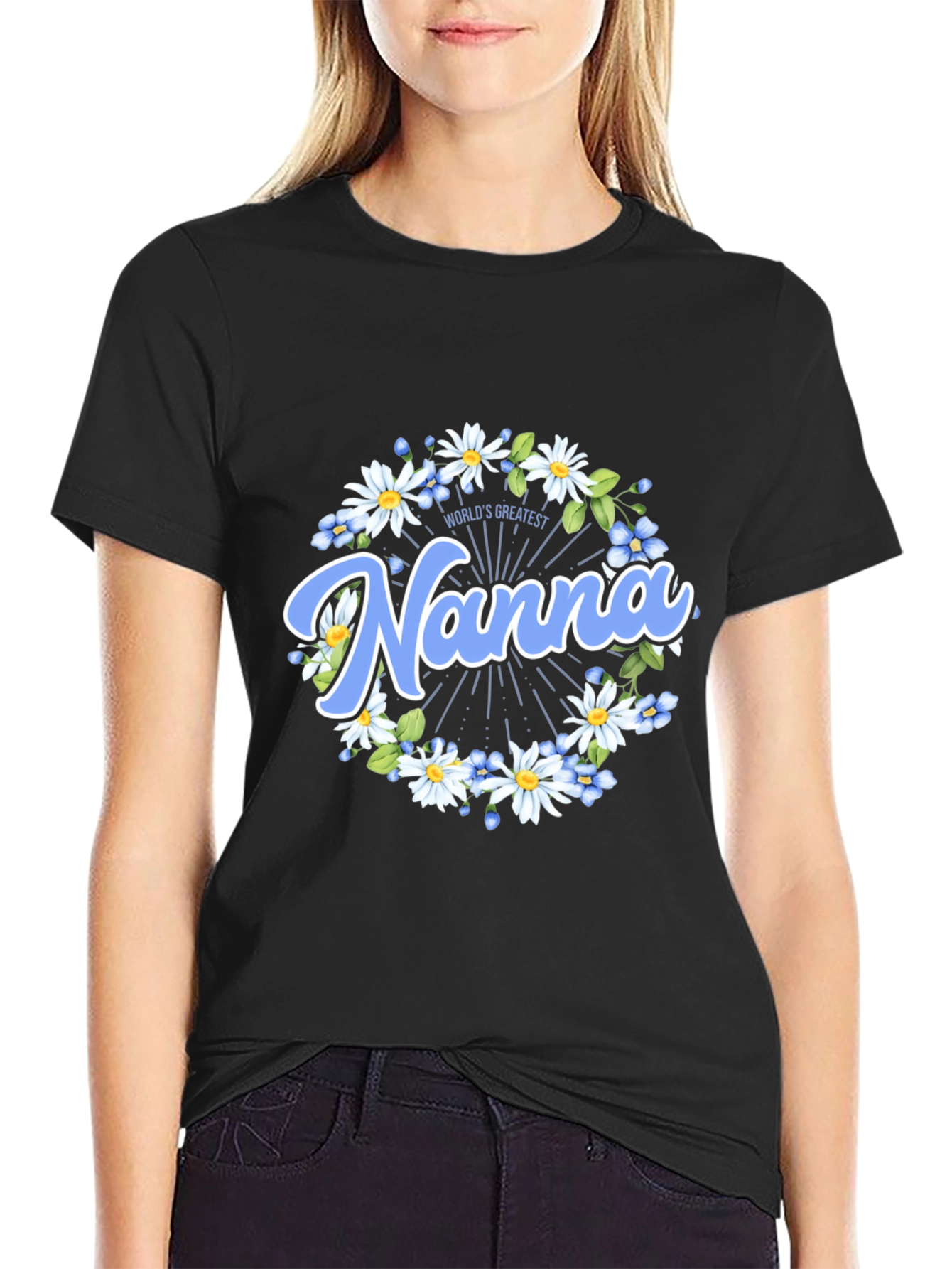 Worlds Greatest Nanna Graphic T-Shirt