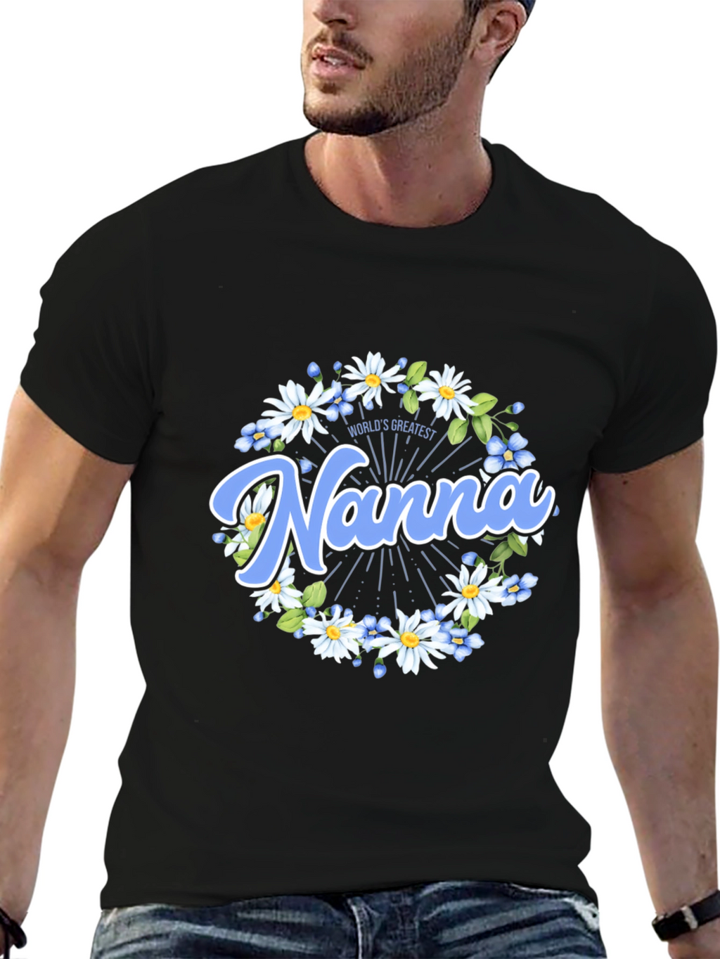 Worlds Greatest Nanna Graphic T-Shirt