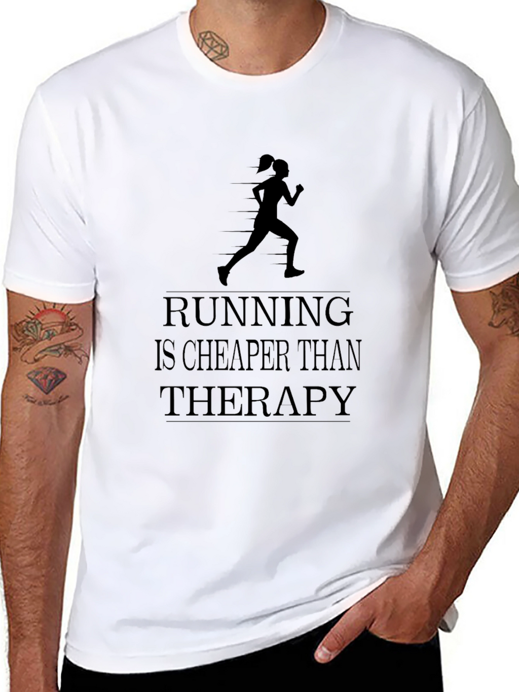 Running Cheaper Than Therapy T-Shirt