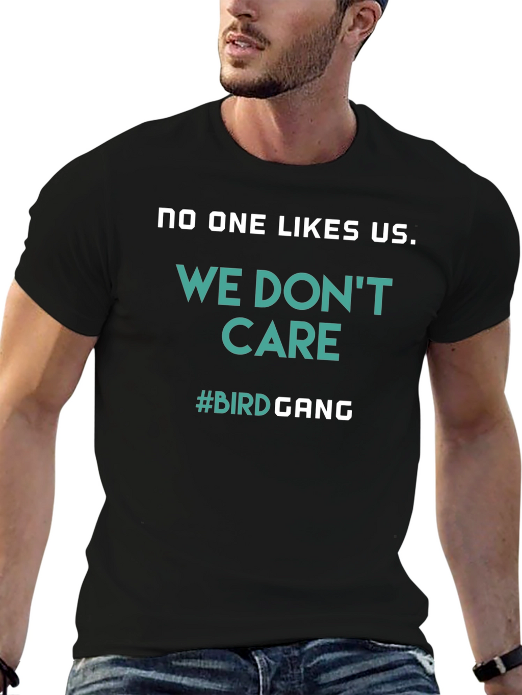 Bird Gang Graphic Tee - Black T-Shirt