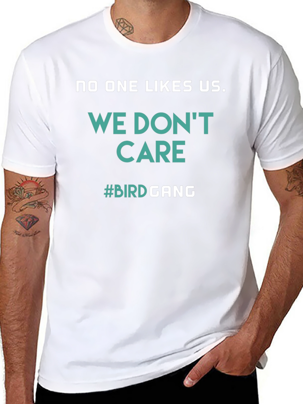 Bird Gang Graphic Tee - Black T-Shirt