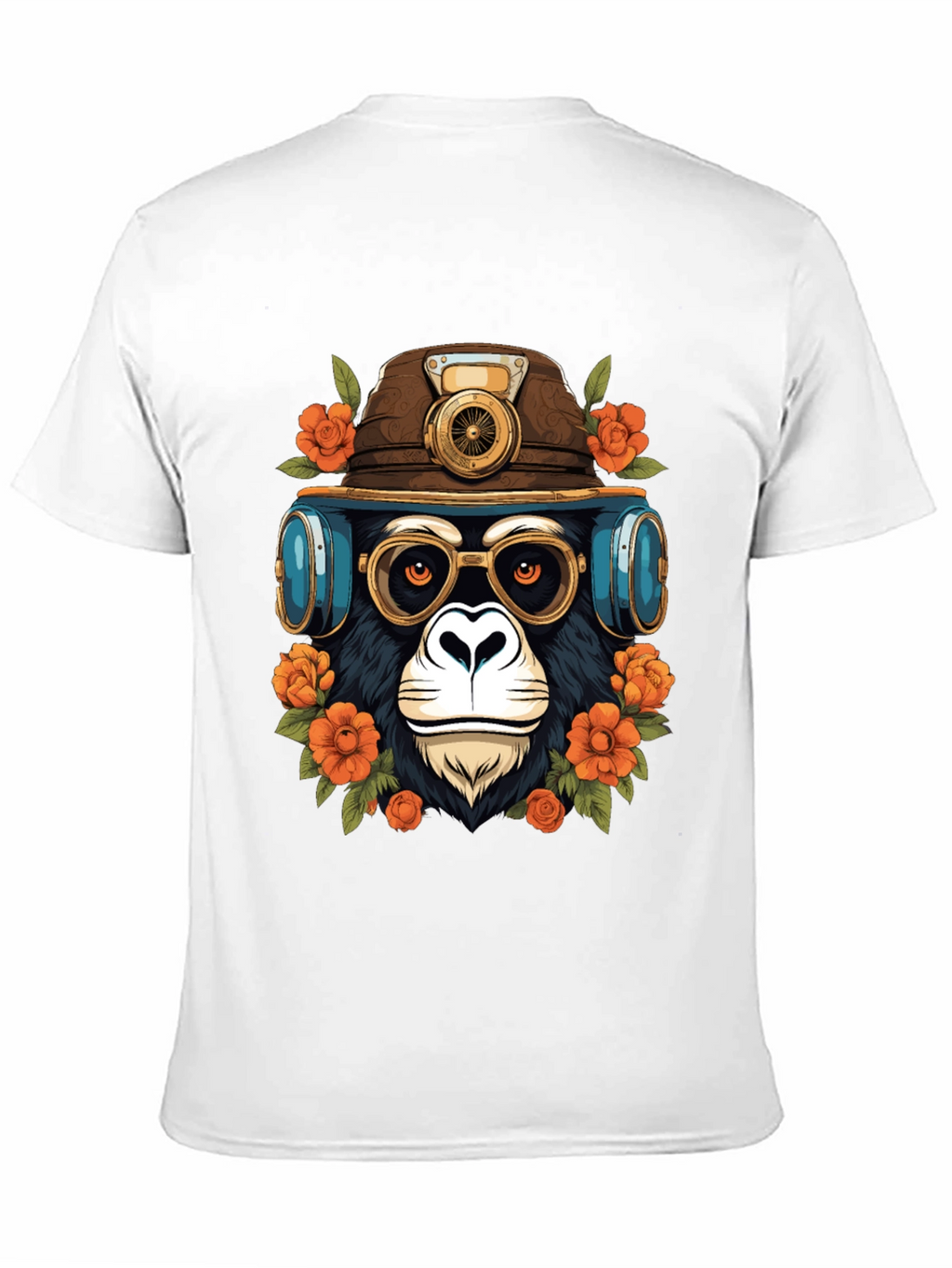 Steampunk Monkey Graphic Tee