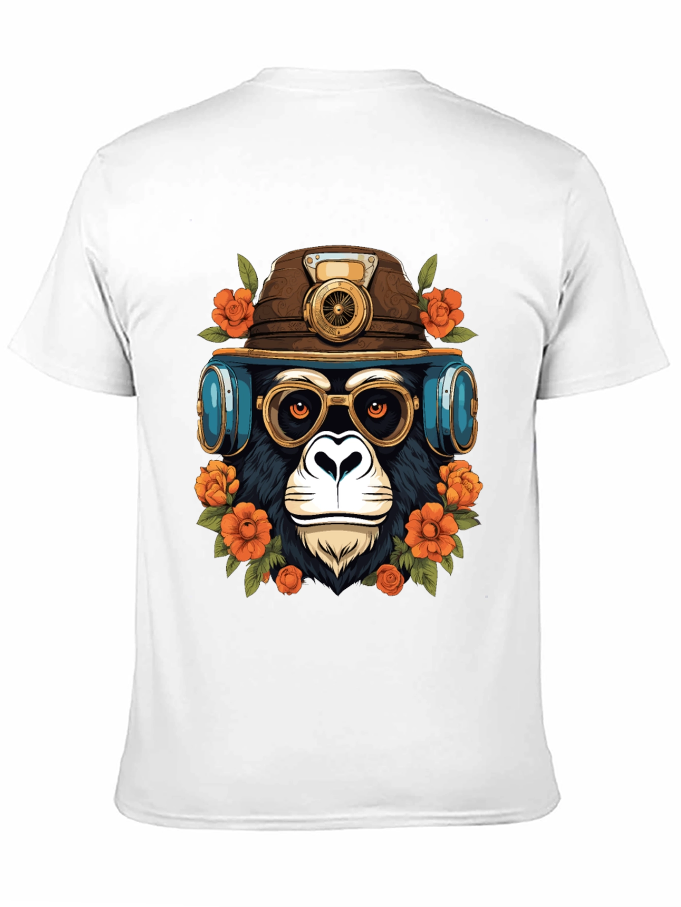 Steampunk Monkey Graphic Tee