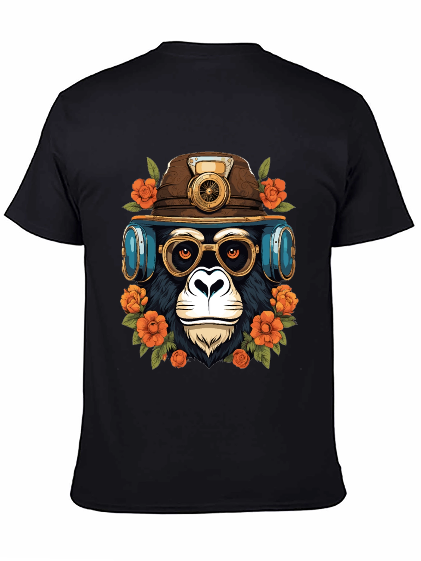 Steampunk Monkey Graphic Tee