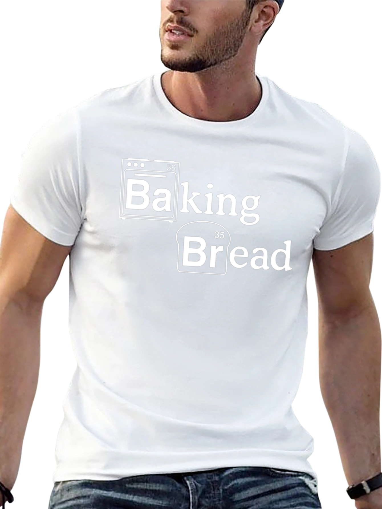 Baking Bread Periodic Table Pun T-Shirt