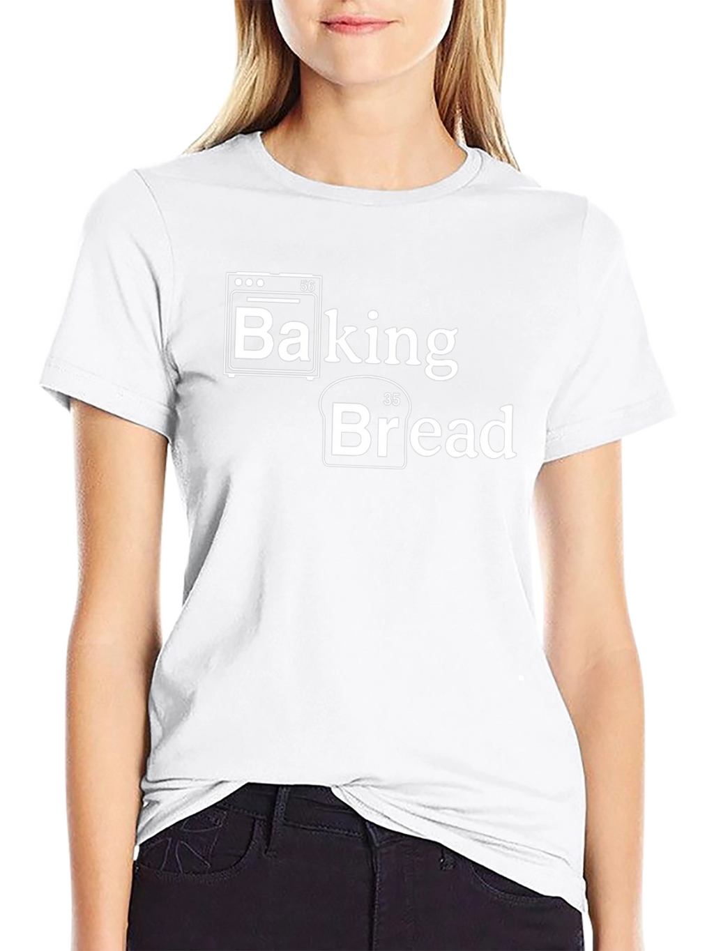 Baking Bread Periodic Table Pun T-Shirt