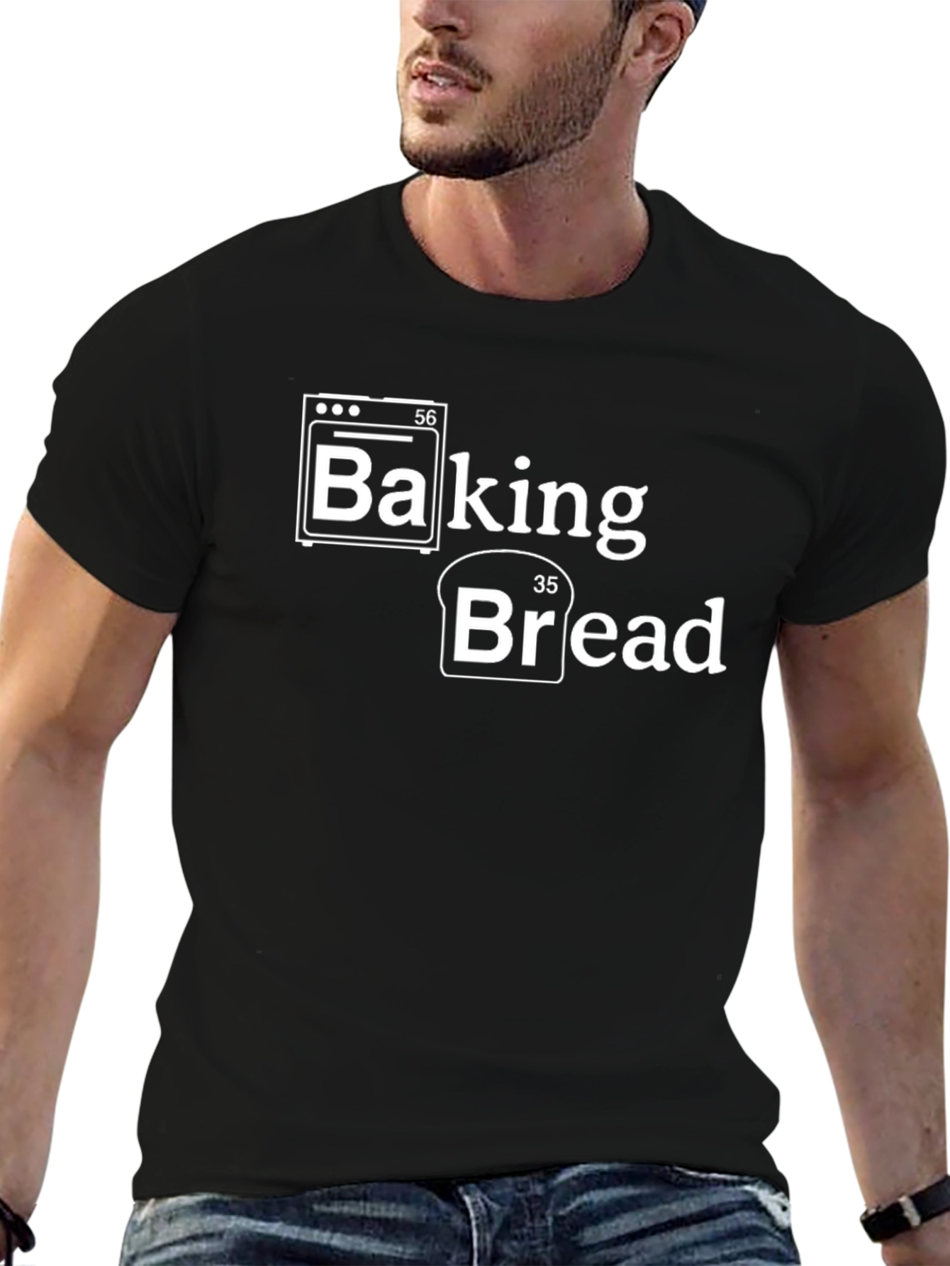 Baking Bread Periodic Table Pun T-Shirt
