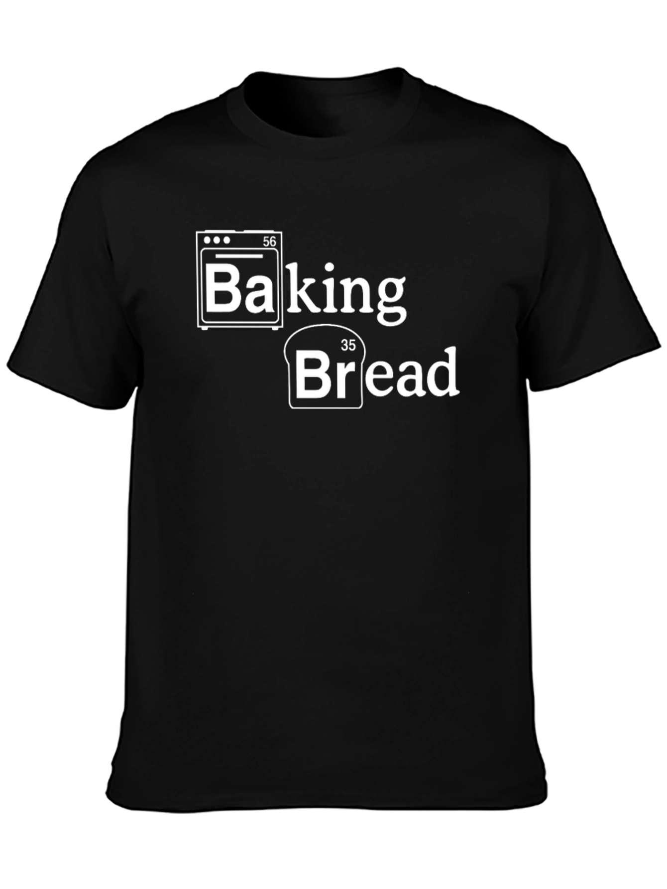 Baking Bread Periodic Table Pun T-Shirt
