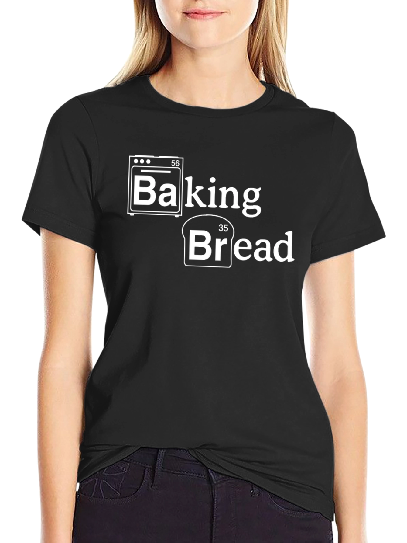Baking Bread Periodic Table Pun T-Shirt