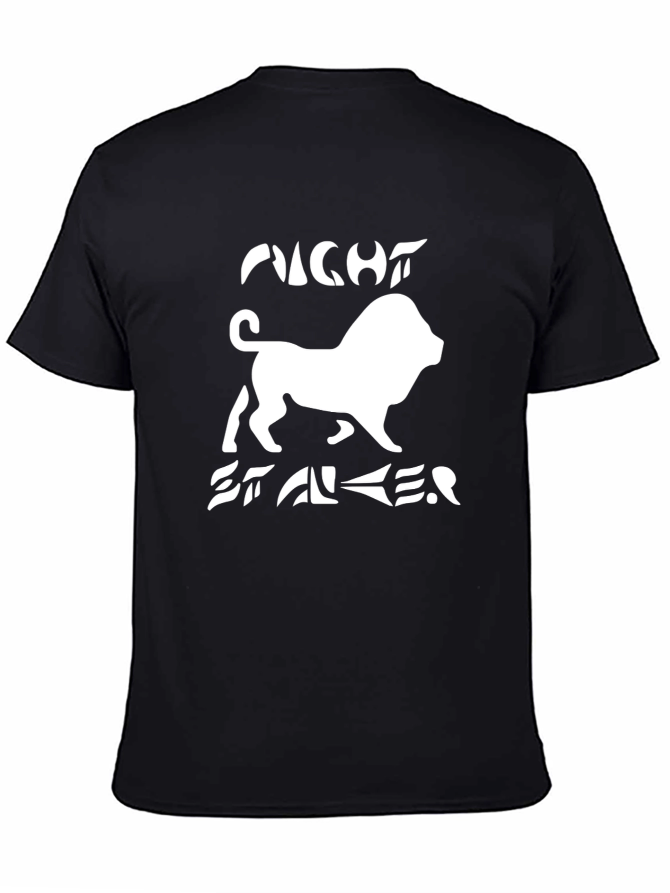 Night Stalker Lion Graphic T-Shirt