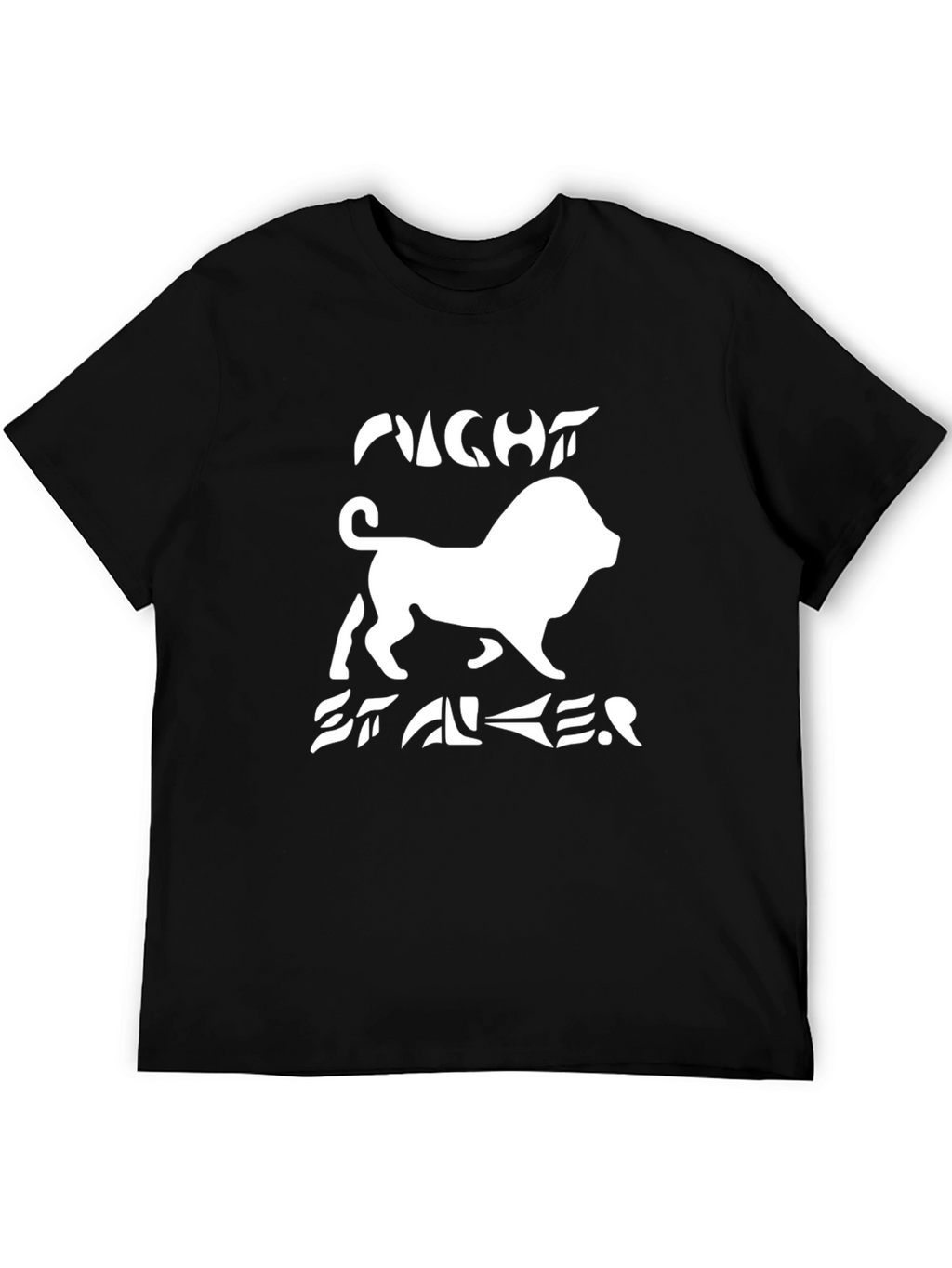 Night Stalker Lion Graphic T-Shirt
