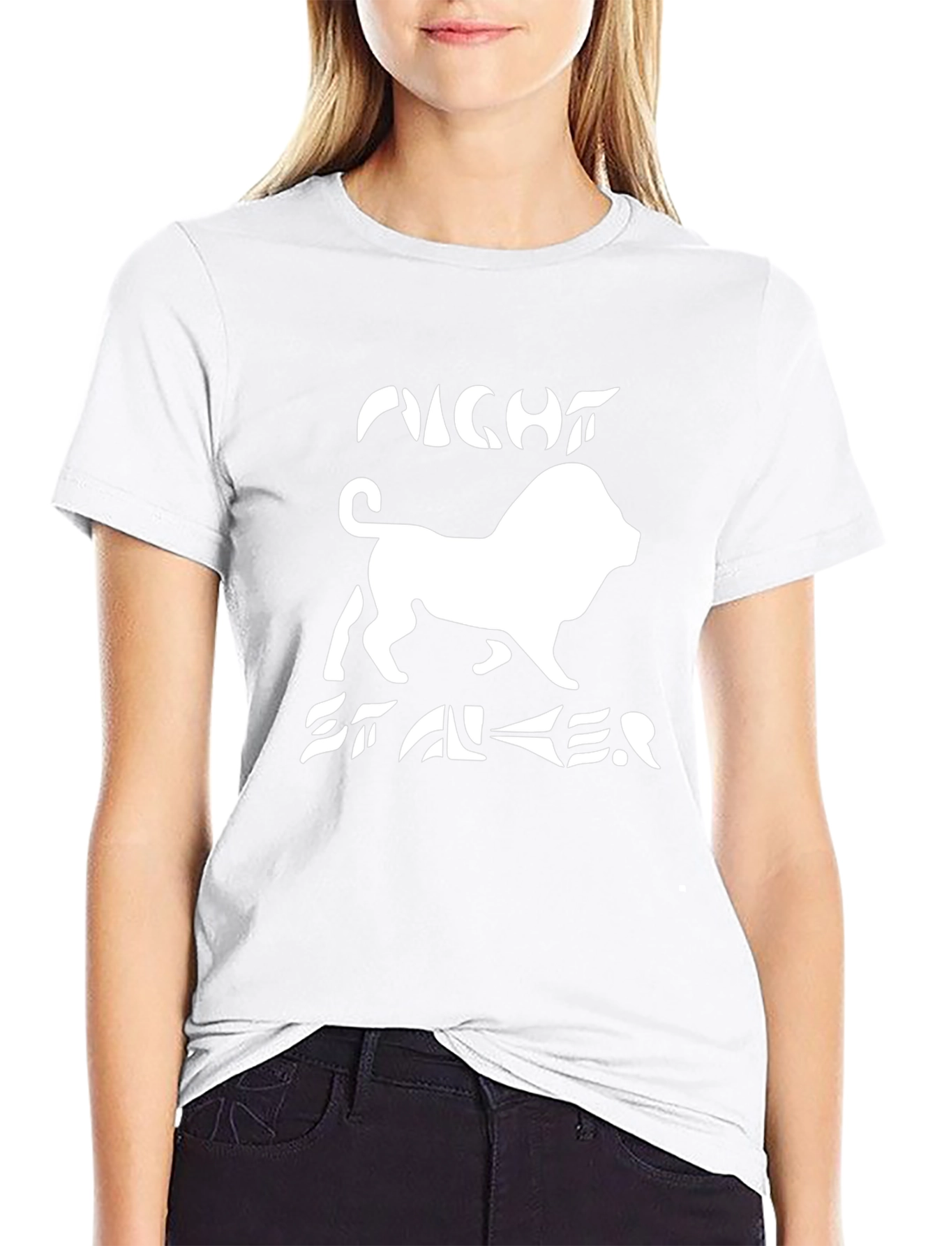 Night Stalker Lion Graphic T-Shirt