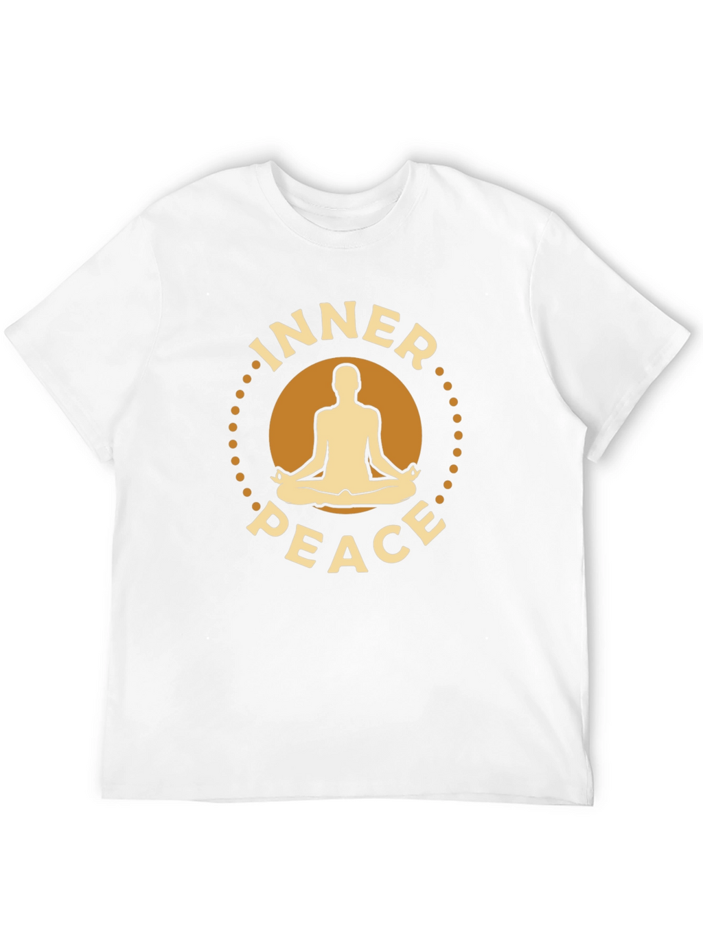 Inner Peace Yoga Meditation Graphic T-Shirt