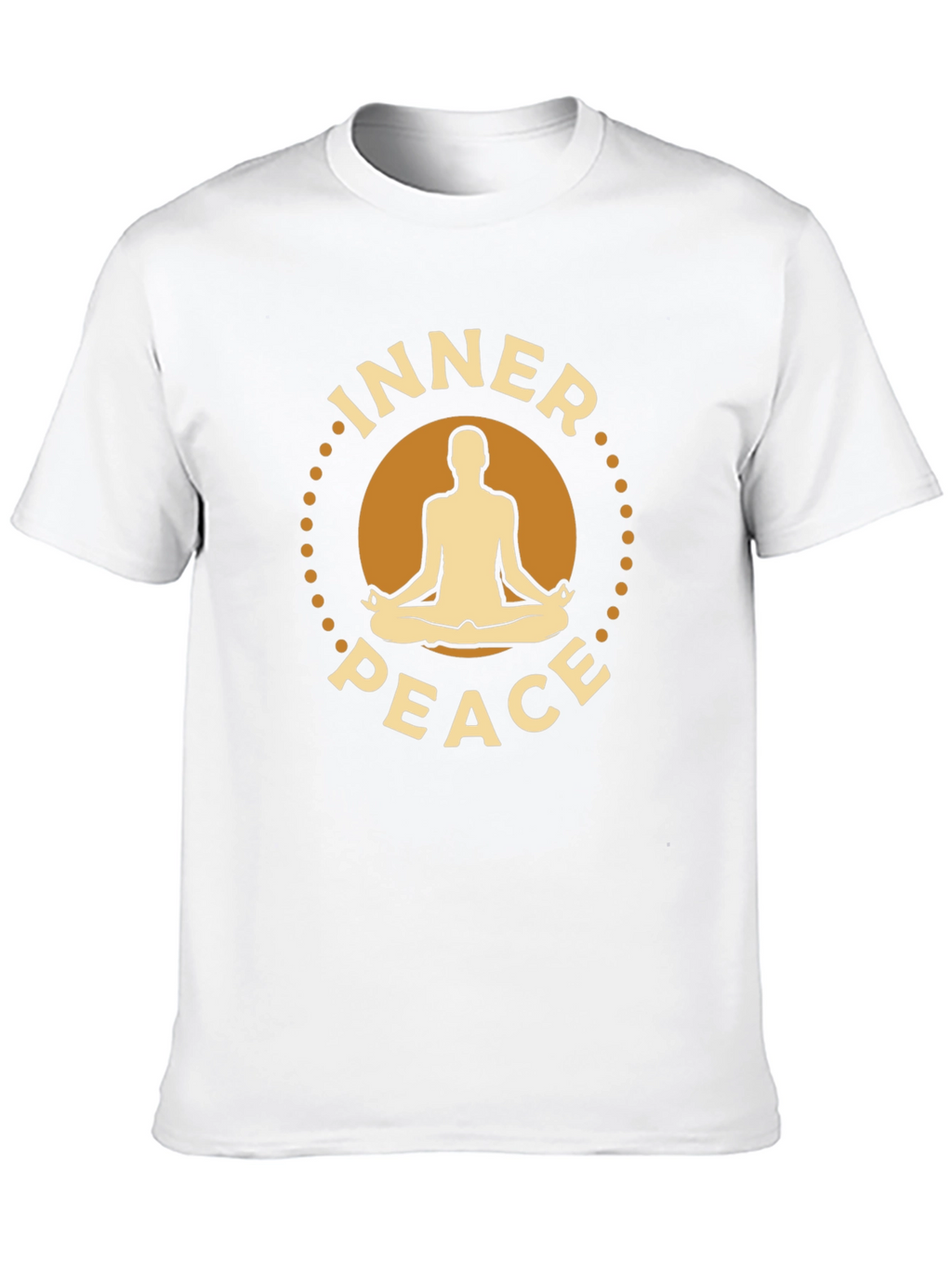 Inner Peace Yoga Meditation Graphic T-Shirt