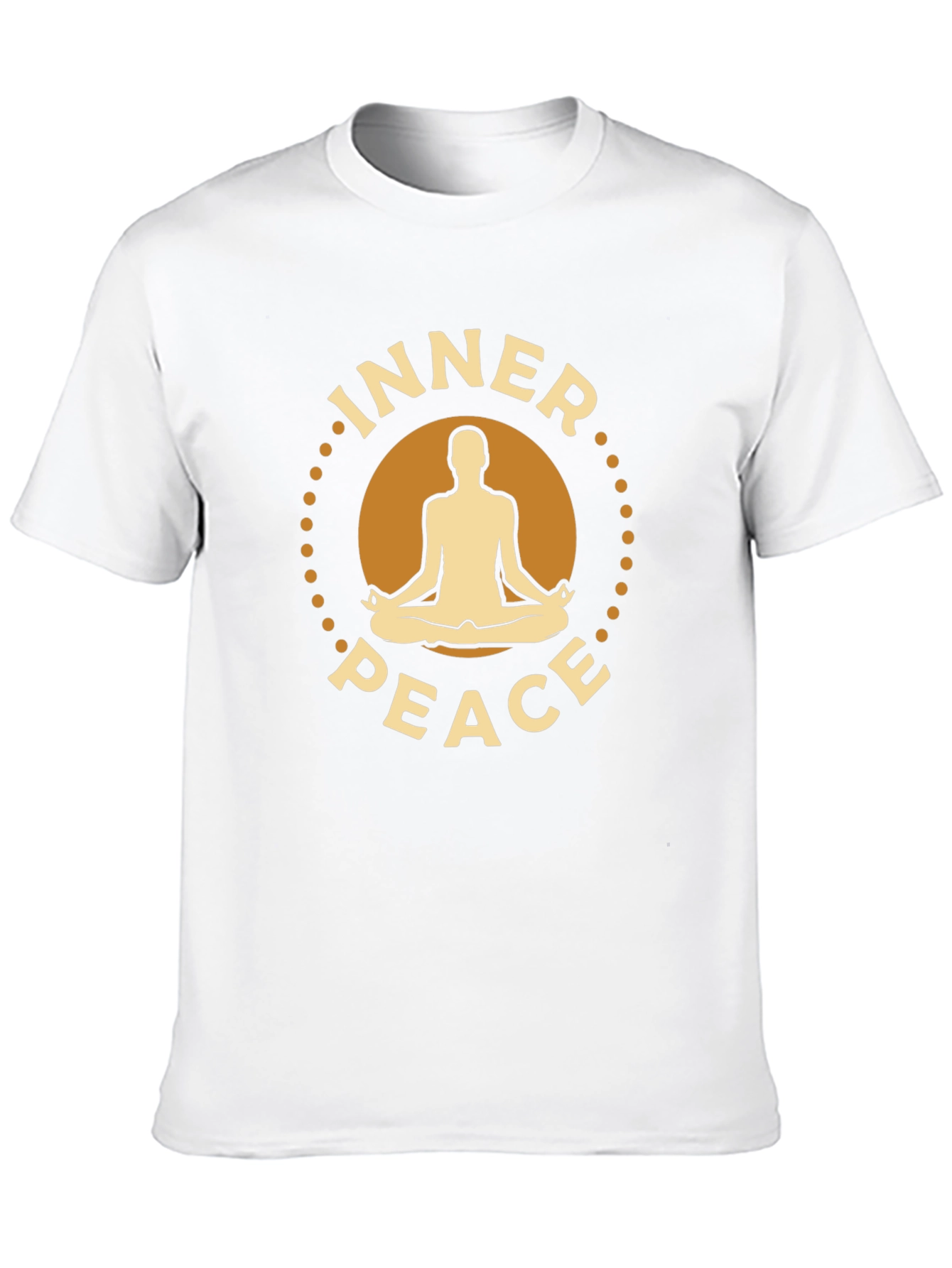Inner Peace Yoga Meditation Graphic T-Shirt