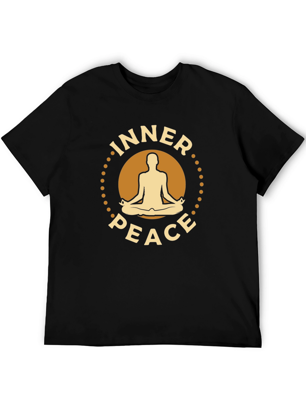 Inner Peace Yoga Meditation Graphic T-Shirt