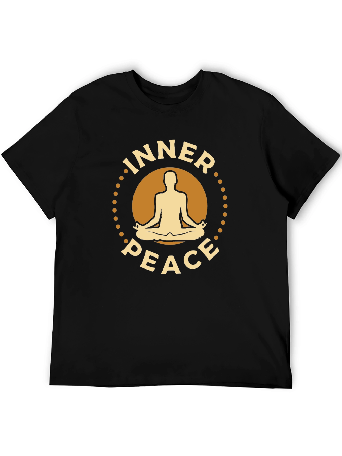 Inner Peace Yoga Meditation Graphic T-Shirt