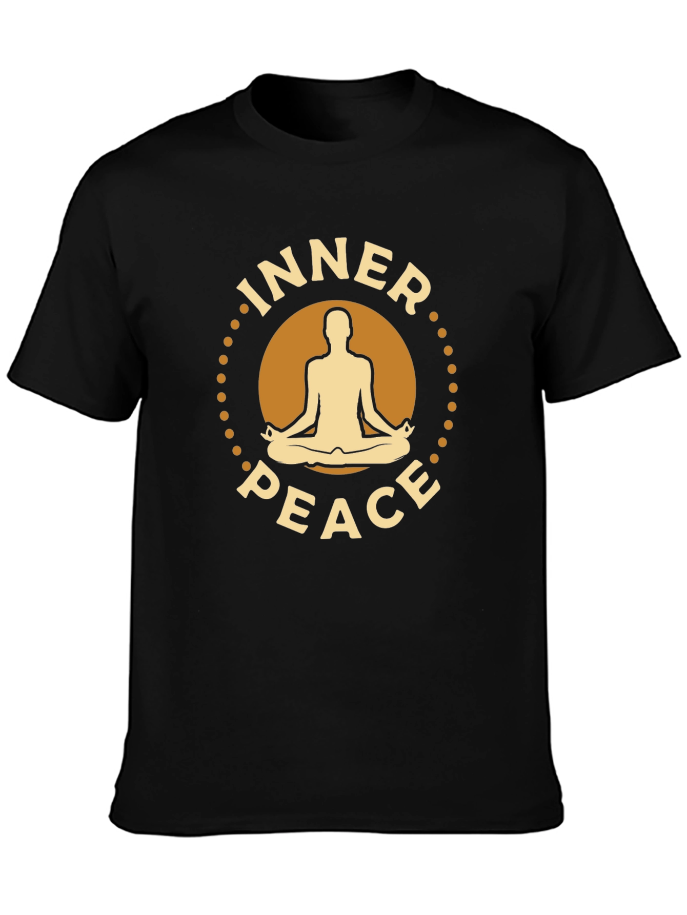 Inner Peace Yoga Meditation Graphic T-Shirt