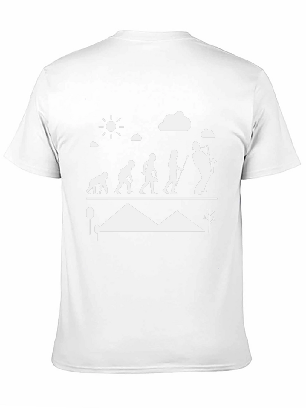 Evolution of Jazz Saxophone Player T-Shirt