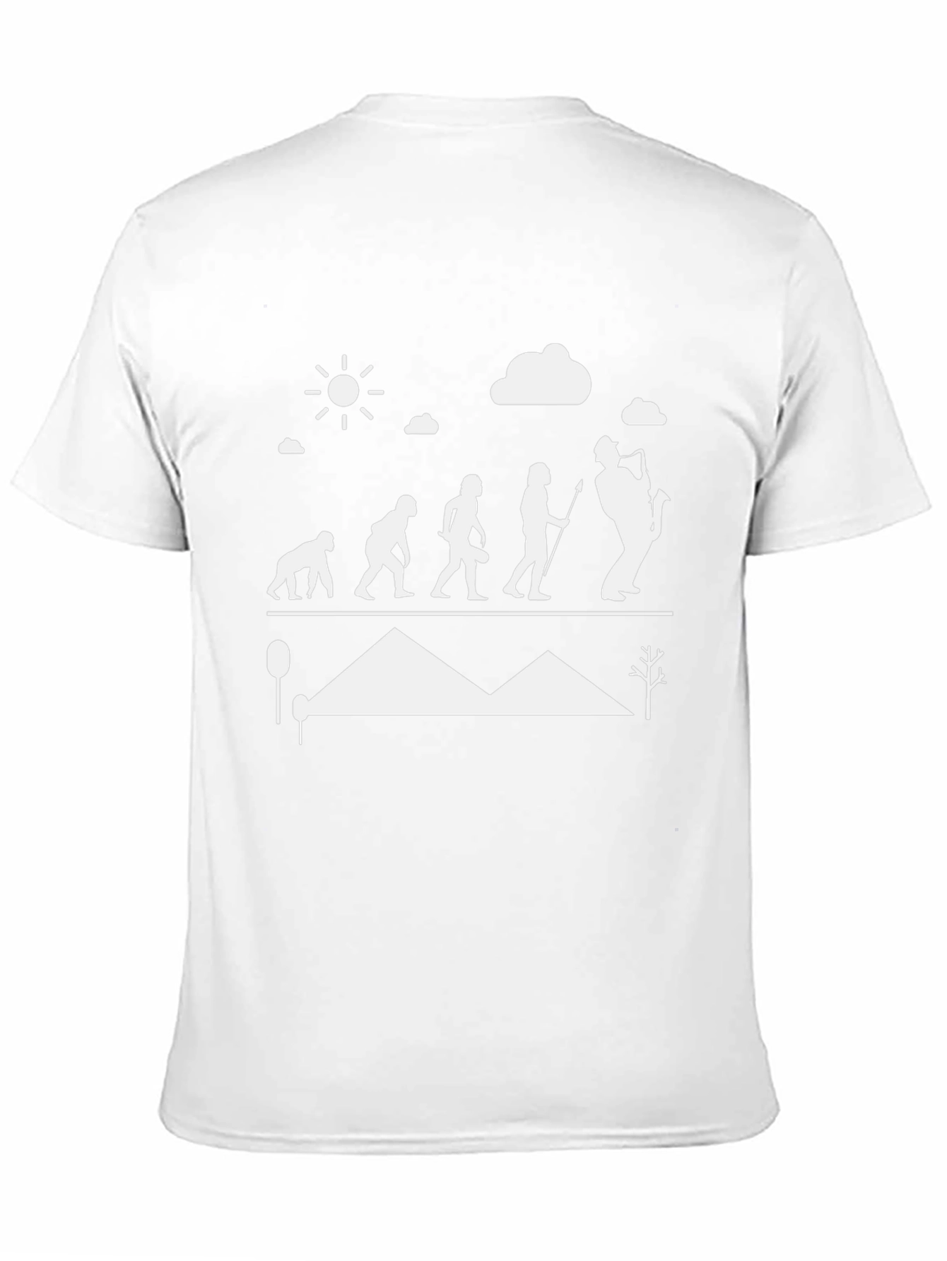 Evolution of Jazz Saxophone Player T-Shirt