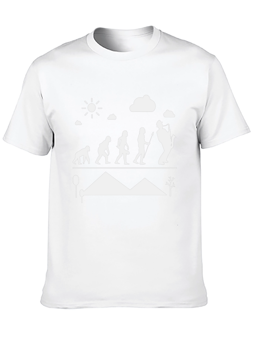 Evolution of Jazz Saxophone Player T-Shirt