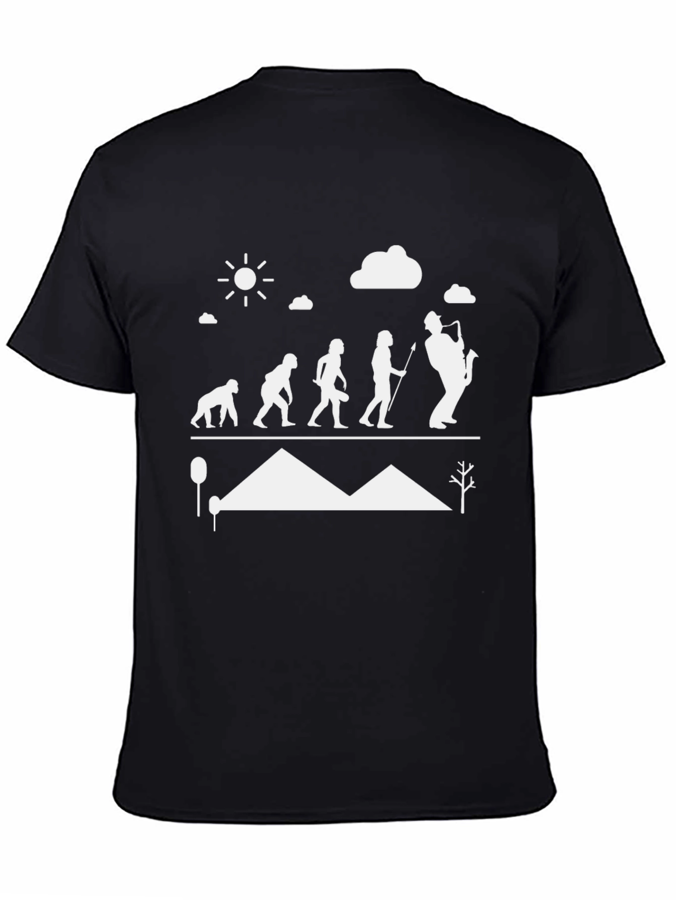 Evolution of Jazz Saxophone Player T-Shirt